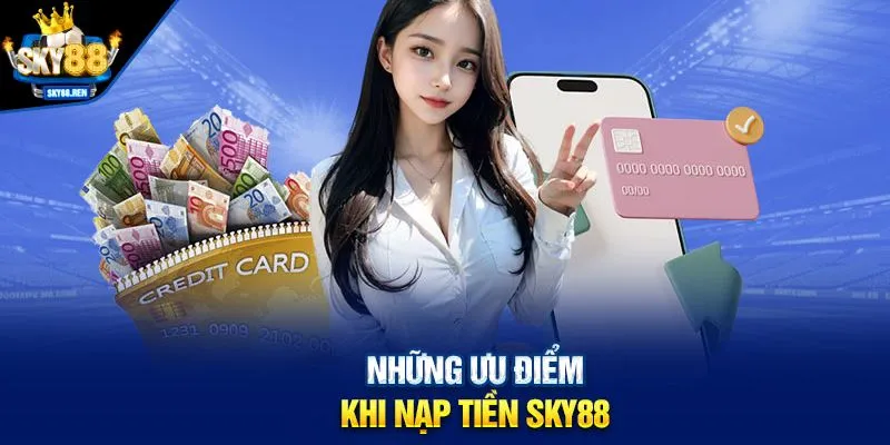 Chọn mục nạp tiền SKY88